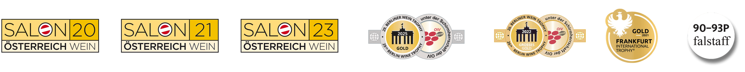 Taggenbrunn Wine awards